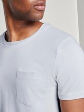 T-shirt met textuur - Mannen - white melange T-shirt met textuur - Mannen - white melange - 9 - TOM TAILOR Denim