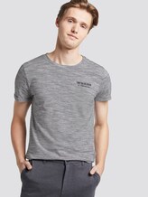 T-Shirt mit schlichtem Print - Männer - white new space dye T-Shirt mit schlichtem Print - Männer - white new space dye - 5 - TOM TAILOR Denim