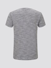 T-Shirt mit schlichtem Print - Männer - white new space dye T-Shirt mit schlichtem Print - Männer - white new space dye - 8 - TOM TAILOR Denim