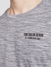 T-Shirt mit schlichtem Print - Männer - white new space dye T-Shirt mit schlichtem Print - Männer - white new space dye - 9 - TOM TAILOR Denim