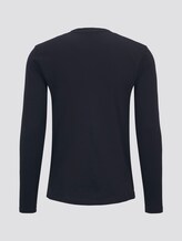 Langarmshirt mit Henley-Kragen - Männer - Sky Captain Blue Non-Solid Langarmshirt mit Henley-Kragen - Männer - Sky Captain Blue Non-Solid - 8 - TOM TAILOR Denim