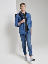 Strukturiertes Poloshirt - Männer - Black Non-Solid Strukturiertes Poloshirt - Männer - Black Non-Solid - 3 - TOM TAILOR Denim