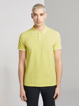 Strukturiertes Poloshirt - Männer - canary light Strukturiertes Poloshirt - Männer - canary light - 1 - TOM TAILOR Denim