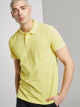 Strukturiertes Poloshirt - Männer - canary light Strukturiertes Poloshirt - Männer - canary light - 5 - TOM TAILOR Denim