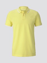 Strukturiertes Poloshirt - Männer - canary light Strukturiertes Poloshirt - Männer - canary light - 7 - TOM TAILOR Denim