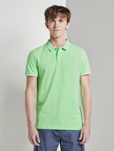 Strukturiertes Poloshirt - Männer - lime green Strukturiertes Poloshirt - Männer - lime green - 1 - TOM TAILOR Denim