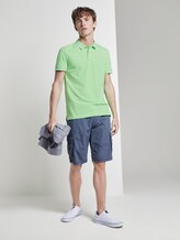 Strukturiertes Poloshirt - Männer - lime green Strukturiertes Poloshirt - Männer - lime green - 3 - TOM TAILOR Denim