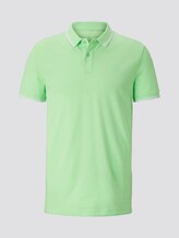 Strukturiertes Poloshirt - Männer - lime green Strukturiertes Poloshirt - Männer - lime green - 7 - TOM TAILOR Denim