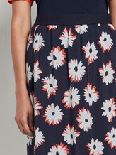 Fließender Rock mit Print - - navy floral design Fließender Rock mit Print - - navy floral design - 10 - Mine to five
