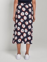 Fließender Rock mit Print - - navy floral design Fließender Rock mit Print - - navy floral design - 2 - Mine to five