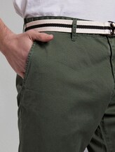 Gemusterte Josh Regular Slim Bermuda-Shorts mit Gürtel - Männer - green rhomb design Gemusterte Josh Regular Slim Bermuda-Shorts mit Gürtel - Männer - green rhomb design - 9 - TOM TAILOR