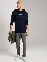 Hoodie met print - Mannen - Sky Captain Blue Hoodie met print - Mannen - Sky Captain Blue - 3 - TOM TAILOR Denim