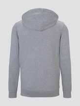 printed hoodie - Men - Light Stone Grey Melange printed hoodie - Men - Light Stone Grey Melange - 8 - TOM TAILOR Denim