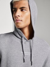 printed hoodie - Men - Light Stone Grey Melange printed hoodie - Men - Light Stone Grey Melange - 9 - TOM TAILOR Denim