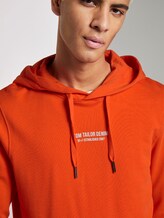 printed hoodie - Men - fever red printed hoodie - Men - fever red - 9 - TOM TAILOR Denim