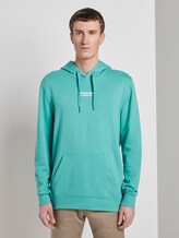 printed hoodie - Men - spearmint green printed hoodie - Men - spearmint green - 1 - TOM TAILOR Denim