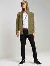 Sweatshirtjacke mit Kapuze - Männer - faded moss green Sweatshirtjacke mit Kapuze - Männer - faded moss green - 3 - TOM TAILOR Denim
