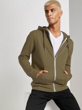 Sweatshirtjacke mit Kapuze - Männer - faded moss green Sweatshirtjacke mit Kapuze - Männer - faded moss green - 5 - TOM TAILOR Denim