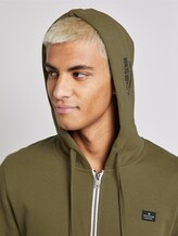 Sweatshirtjacke mit Kapuze - Männer - faded moss green Sweatshirtjacke mit Kapuze - Männer - faded moss green - 9 - TOM TAILOR Denim