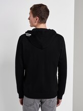 Sweatshirtjacke mit Kapuze - Männer - Black Sweatshirtjacke mit Kapuze - Männer - Black - 2 - TOM TAILOR Denim