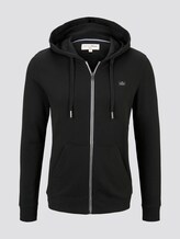 Sweatshirtjacke mit Kapuze - Männer - Black Sweatshirtjacke mit Kapuze - Männer - Black - 7 - TOM TAILOR Denim