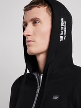 Sweatshirtjacke mit Kapuze - Männer - Black Sweatshirtjacke mit Kapuze - Männer - Black - 9 - TOM TAILOR Denim