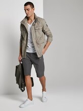 Josh Regular Slim Chino-Shorts - Männer - Tarmac Grey Josh Regular Slim Chino-Shorts - Männer - Tarmac Grey - 3 - TOM TAILOR