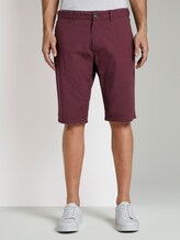 Josh Regular Slim Chino-Shorts - Männer - bordeaux red Josh Regular Slim Chino-Shorts - Männer - bordeaux red - 1 - TOM TAILOR