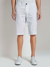 Josh Regular Slim Chino-Shorts - Männer - White Josh Regular Slim Chino-Shorts - Männer - White - 1 - TOM TAILOR