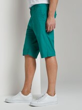Josh Regular Slim Chino Shorts - Mannen - ever green uni Josh Regular Slim Chino Shorts - Mannen - ever green uni - 11 - TOM TAILOR