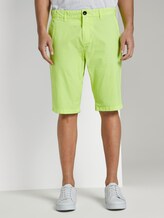 Josh Regular Slim Chino-Shorts - Männer - bright neon yellow Josh Regular Slim Chino-Shorts - Männer - bright neon yellow - 1 - TOM TAILOR