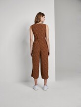 Jumpsuit mit Wickeldetail - Frauen - brown leo print Jumpsuit mit Wickeldetail - Frauen - brown leo print - 2 - TOM TAILOR Denim