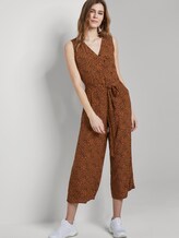 Jumpsuit mit Wickeldetail - Frauen - brown leo print Jumpsuit mit Wickeldetail - Frauen - brown leo print - 5 - TOM TAILOR Denim