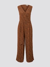 Jumpsuit mit Wickeldetail - Frauen - brown leo print Jumpsuit mit Wickeldetail - Frauen - brown leo print - 7 - TOM TAILOR Denim