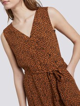Jumpsuit mit Wickeldetail - Frauen - brown leo print Jumpsuit mit Wickeldetail - Frauen - brown leo print - 9 - TOM TAILOR Denim