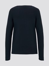 schlichtes Sweatshirt - Frauen - Sky Captain Blue schlichtes Sweatshirt - Frauen - Sky Captain Blue - 8 - TOM TAILOR