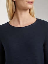 schlichtes Sweatshirt - Frauen - Sky Captain Blue schlichtes Sweatshirt - Frauen - Sky Captain Blue - 9 - TOM TAILOR