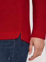 Strickpullover mit Rundhalsausschnitt - Frauen - Strong Red Strickpullover mit Rundhalsausschnitt - Frauen - Strong Red - 10 - TOM TAILOR
