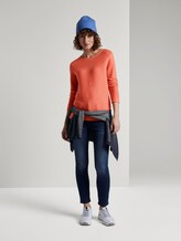 schlichtes Sweatshirt - Frauen - Fusion Coral schlichtes Sweatshirt - Frauen - Fusion Coral - 3 - TOM TAILOR