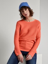 schlichtes Sweatshirt - Frauen - Fusion Coral schlichtes Sweatshirt - Frauen - Fusion Coral - 5 - TOM TAILOR