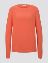 schlichtes Sweatshirt - Frauen - Fusion Coral schlichtes Sweatshirt - Frauen - Fusion Coral - 7 - TOM TAILOR