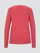 schlichtes Sweatshirt - Frauen - charming pink schlichtes Sweatshirt - Frauen - charming pink - 8 - TOM TAILOR