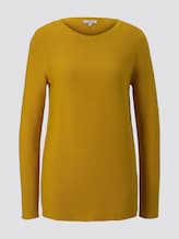 Strickpullover mit Rundhalsausschnitt - Frauen - california sand yellow Strickpullover mit Rundhalsausschnitt - Frauen - california sand yellow - 7 - TOM TAILOR
