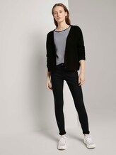 Strickpullover mit Rundhalsausschnitt - Frauen - navy white horizontal stripe Strickpullover mit Rundhalsausschnitt - Frauen - navy white horizontal stripe - 3 - TOM TAILOR