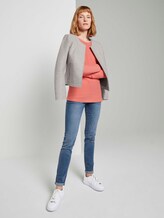 Strickpullover mit Rundhalsausschnitt - Frauen - strong peach tone Strickpullover mit Rundhalsausschnitt - Frauen - strong peach tone - 3 - TOM TAILOR