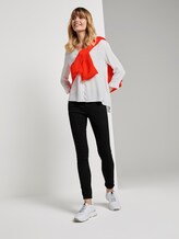 Blusenshirt mit Knopfleiste - Frauen - Off White Blusenshirt mit Knopfleiste - Frauen - Off White - 3 - TOM TAILOR Denim
