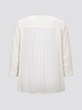 Blusenshirt mit Knopfleiste - Frauen - Off White Blusenshirt mit Knopfleiste - Frauen - Off White - 8 - TOM TAILOR Denim