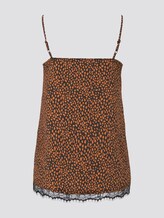 Camisole-Top mit Spitzendetail - Frauen - black leo print Camisole-Top mit Spitzendetail - Frauen - black leo print - 8 - TOM TAILOR Denim