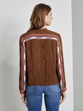 sportliche Bluse mit Leo-Print - Frauen - brown leo print sportliche Bluse mit Leo-Print - Frauen - brown leo print - 2 - TOM TAILOR Denim