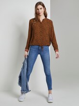 sportliche Bluse mit Leo-Print - Frauen - brown leo print sportliche Bluse mit Leo-Print - Frauen - brown leo print - 3 - TOM TAILOR Denim